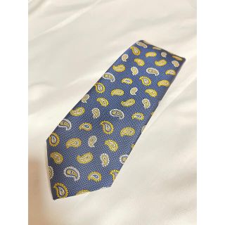 タイユアタイ(TIE YOUR TIE)の【新品】マリネッラ ネクタイ ネイビー ペイズリー(ネクタイ)