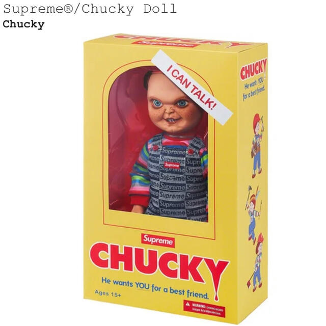 Supreme Chucky Doll チャッキー フィギュア 人形 ドール