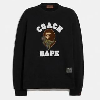 アベイシングエイプ(A BATHING APE)のBAPE × Coach Crewneck Sweatshirt(スウェット)