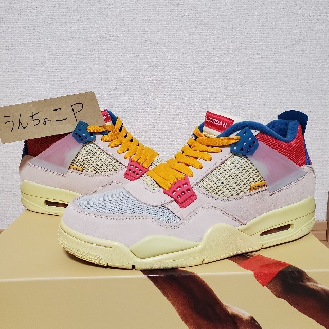 美品!NIKE × UNION AIR JORDAN4 GUAVA 27.5cm | angeloawards.com