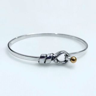 TIFFANY&Co. ティファニー バングル フックアンドアイ シルバー バングルコンビ ai-tdc-004243-4e