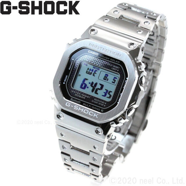 【新品】G-SHOCK GMW-B5000D フルメタルシルバー  CASIO