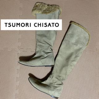 ツモリチサト(TSUMORI CHISATO)の【超美品】ツモリチサト ロングブーツ(ブーツ)