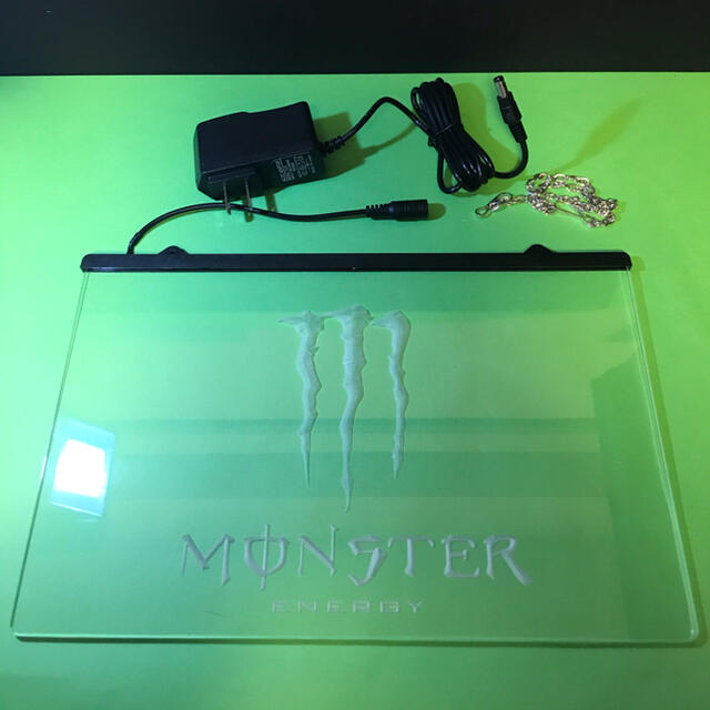 新品】グリーンライトモンスターエナジードリンクLEDネオン 新品】グリーンライトモンスターエナジードリンクLEDネオン