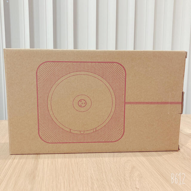 MUJI (無印良品)(ムジルシリョウヒン)の［残1個］無印良品 壁掛式ＣＤプレーヤー CPD-4 スマホ/家電/カメラのオーディオ機器(ポータブルプレーヤー)の商品写真