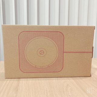 ムジルシリョウヒン(MUJI (無印良品))の［残1個］無印良品 壁掛式ＣＤプレーヤー CPD-4(ポータブルプレーヤー)