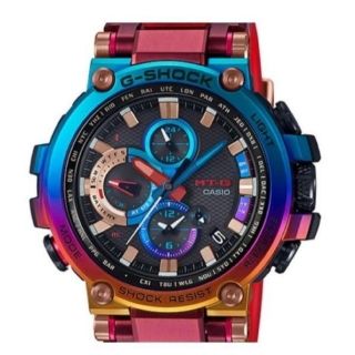 ジーショック(G-SHOCK)のG-SHOCK 「火山雷」テーマモデル MTG-B1000VL-4AJR(腕時計(デジタル))