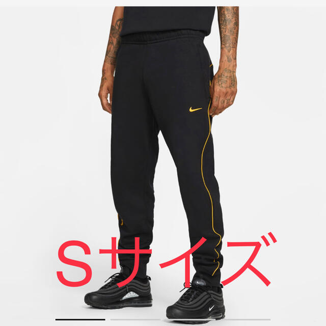 メンズNIKE NOCTA ブラック　フリース　パンツ　Sサイズ