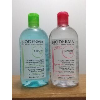 ビオデルマ(BIODERMA)の【新品未開封】ビオデルマ サンシビオ セビウム 500mL ２本セット(クレンジング/メイク落とし)