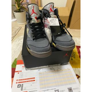 ナイキ(NIKE)のNike Off-White Air Jordan 5  27.5cm(スニーカー)