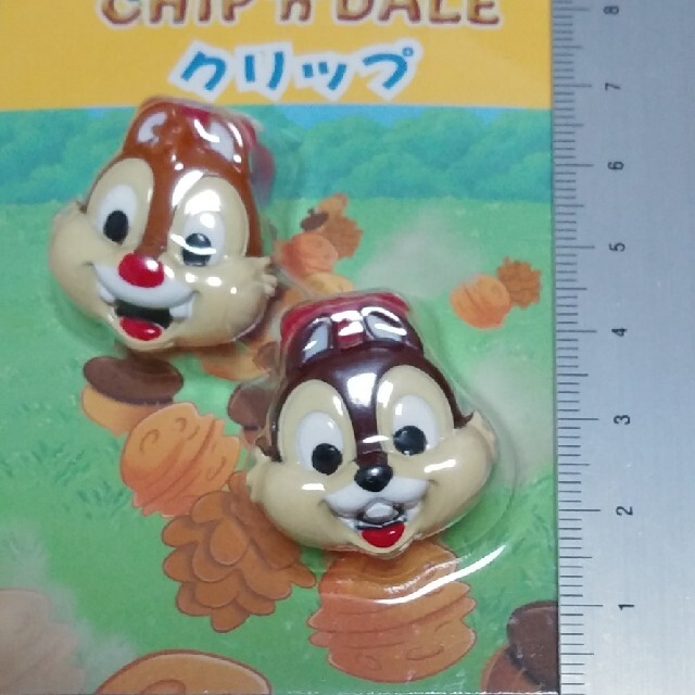 チップ&デール(チップアンドデール)のチップ&デール　クリップ エンタメ/ホビーのおもちゃ/ぬいぐるみ(キャラクターグッズ)の商品写真