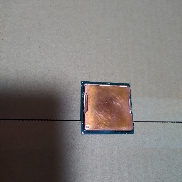 INTEL CORE i9 9900K 殻割 クマメタル銅製ヒートスプレッダ換装 PCパーツ