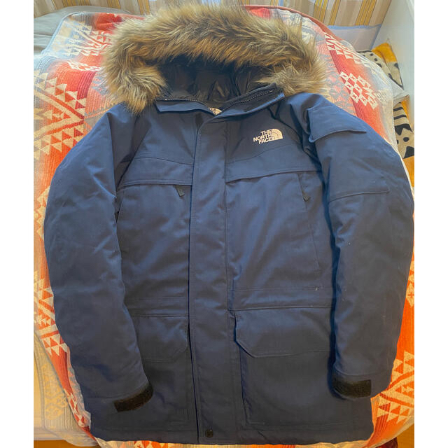 ノースフェイスTHE NORTH FACE マクマードパーカー　ネイビー　ダウン