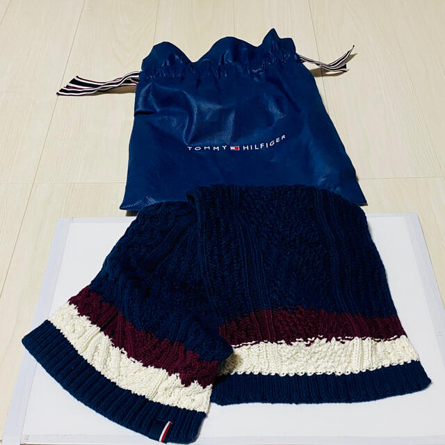 TOMMY HILFIGER(トミーヒルフィガー)の【新品 希少】TOMMY HILFIGER マフラー メンズのファッション小物(マフラー)の商品写真