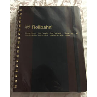 スミス(SMITH)のRollbahn ロルバーン ポケット付メモLサイズ ビコロール ブラウン系(ノート/メモ帳/ふせん)