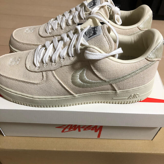 大幅値下げ‼️STUSSY NIKE AIR FORCE1 LOW FOSSIL