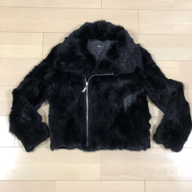 超歓迎安い MURUA - murua ラビットファーコートの通販 by mei shop