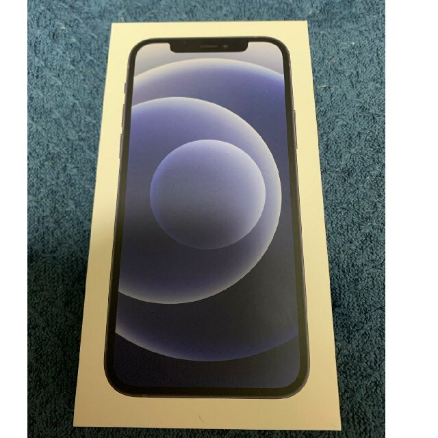 お得】 iPhone - simロック解除済 ブラック 64GB 新品 iPhone12
