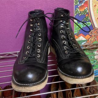 レッドウィング(REDWING)のredwing 2913 ラインマン　ブラック　(ブーツ)