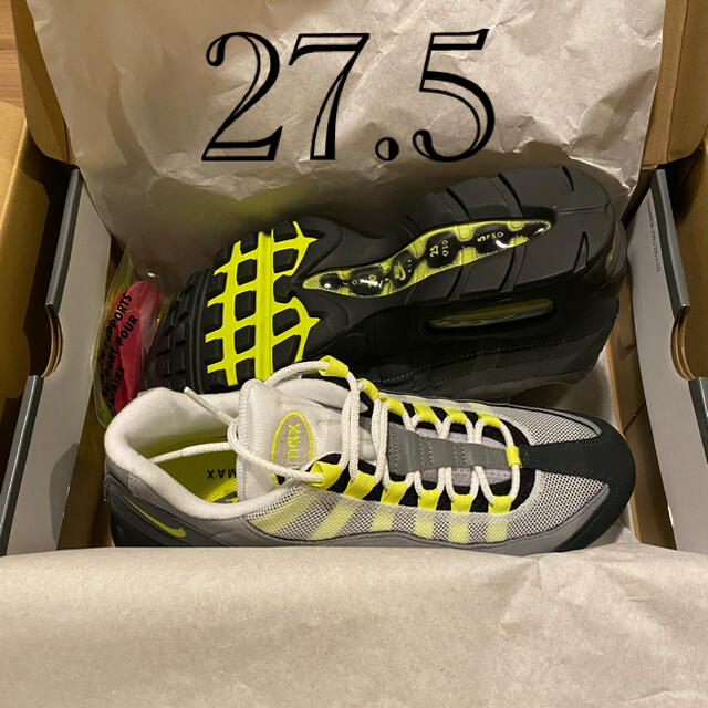 NIKE(ナイキ)のAIR MAX 95 OG NEON YELLOW メンズの靴/シューズ(スニーカー)の商品写真