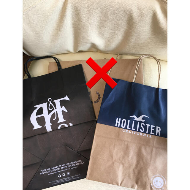 Hollister(ホリスター)のホリスター他ショップ袋 レディースのバッグ(ショップ袋)の商品写真