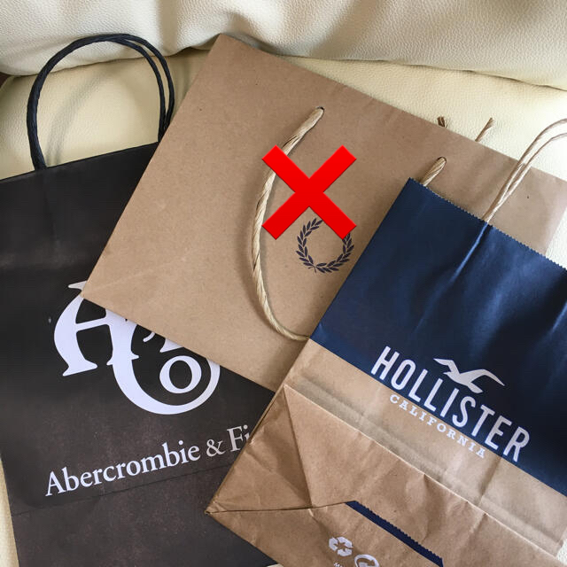 Hollister(ホリスター)のホリスター他ショップ袋 レディースのバッグ(ショップ袋)の商品写真