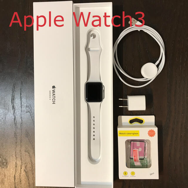 Apple Watch 3 アップルウォッチ3 38mm GPSモデル 消費税無し 8060円