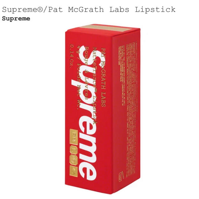 Supreme(シュプリーム)のSupreme®/Pat McGrath Labs Lipstick コスメ/美容のベースメイク/化粧品(口紅)の商品写真