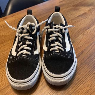 ヴァンズ(VANS)のキッズ VANS バンズ　オールドスクール BLACK 21㎝(スニーカー)