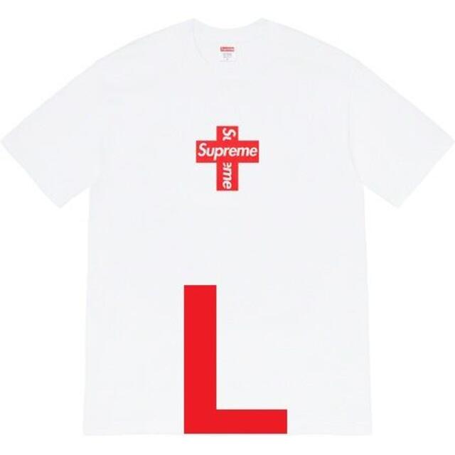 Tシャツ/カットソー(半袖/袖なし)Supreme Cross Box Logo Tee