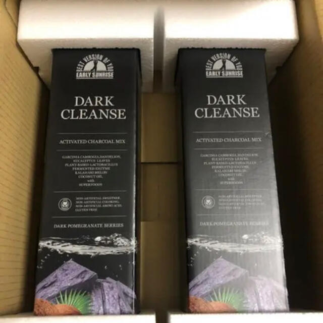 【新品・未開封】ダーククレンズ　DARK CLEANSE 2本セット