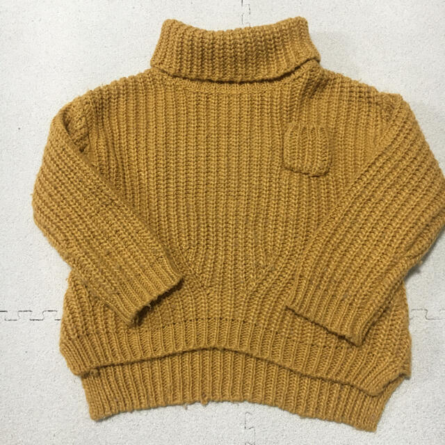 ZARA(ザラ)の100〜110cm ZARA タートルネック キッズ/ベビー/マタニティのキッズ服女の子用(90cm~)(ニット)の商品写真