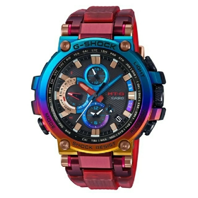7%クーポンでお得!G-SHOCK MT-G 電波ソーラー 火山雷デザイン 特売