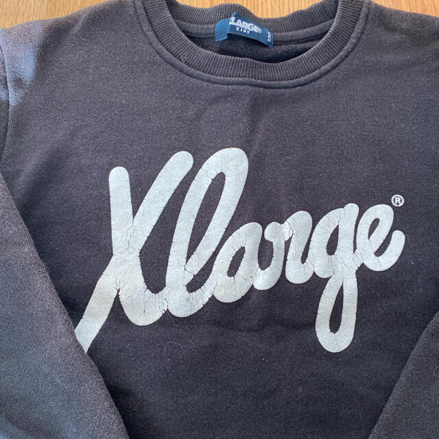 XLARGE(エクストララージ)のスウェット トレーナー　XLARGE エクストララージ　130 キッズ/ベビー/マタニティのキッズ服男の子用(90cm~)(Tシャツ/カットソー)の商品写真