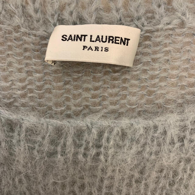Saint Laurent(サンローラン)のモヘア　水色ニット レディースのトップス(ニット/セーター)の商品写真