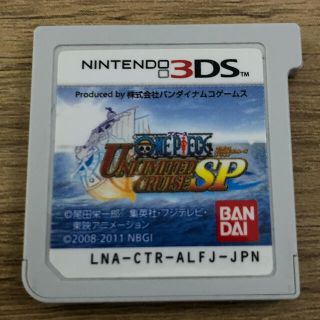 ニンテンドー3DS(ニンテンドー3DS)の【値下げ中】3DS ワンピースアンリミテッドクルーズSP(家庭用ゲームソフト)