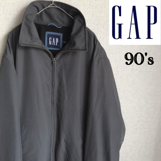 GAP(ギャップ)の90s OLD GAP ブルゾン　ジャケット　オールド　ギャップ　グレー　S メンズのジャケット/アウター(ブルゾン)の商品写真