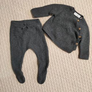 ザラキッズ(ZARA KIDS)のちかさん専用 ZARA ザラ ベビー 1～3ヶ月 カバーオール セットアップ  (カバーオール)