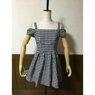 ダズリン(dazzlin)のギンガムチェックワンピース👗(ミニワンピース)