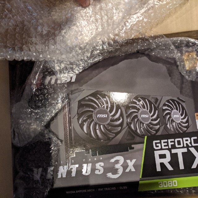 PCパーツ（専用）msi GeForce-RTX-3080-VENTUS-3X-10G