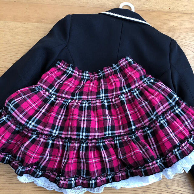 西松屋(ニシマツヤ)の入学式　卒業式　スーツ　女の子 キッズ/ベビー/マタニティのキッズ服女の子用(90cm~)(ドレス/フォーマル)の商品写真