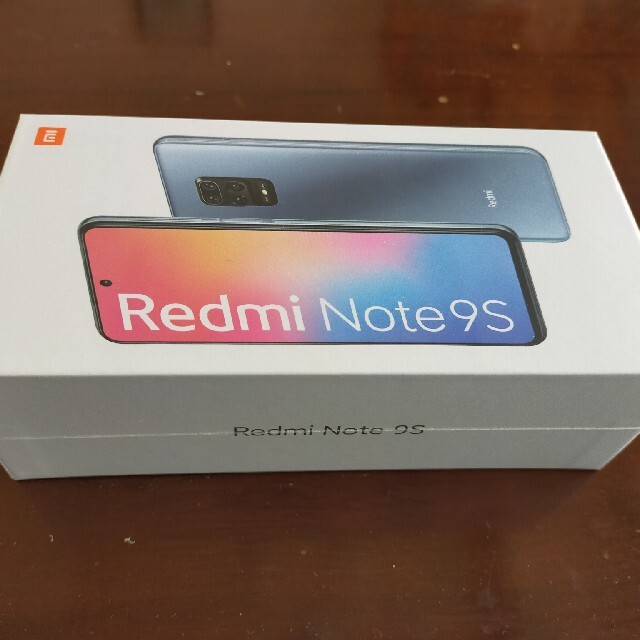 Redmi Note9sスマートフォン本体