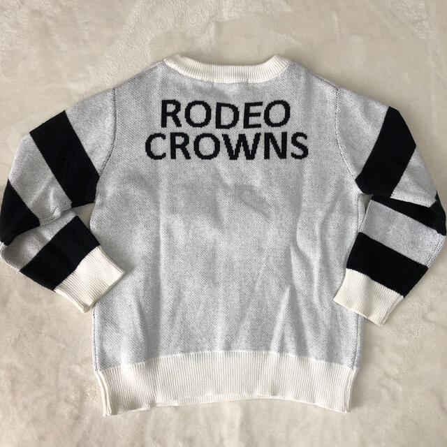 RODEO CROWNS(ロデオクラウンズ)のロデオクラウンズ×ミッキーコラボ ニット キッズ/ベビー/マタニティのキッズ服男の子用(90cm~)(ニット)の商品写真