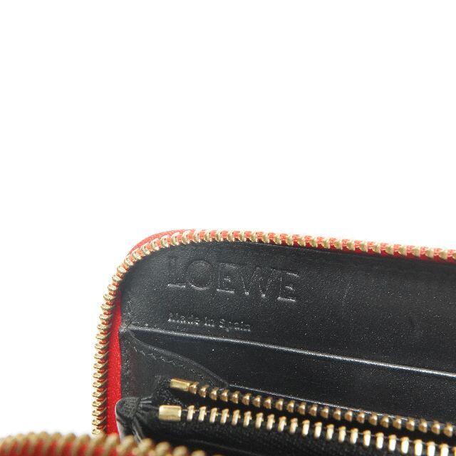 LOEWE(ロエベ)の[LOEWE] 長財布 レッド レディースのファッション小物(財布)の商品写真