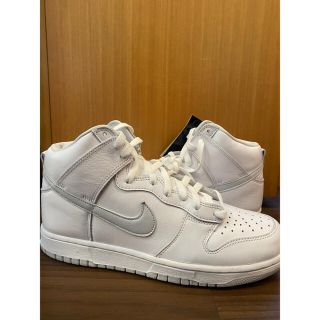 ナイキ(NIKE)の【新品未使用】ダンク(DUNK) HIGH SP ホワイト/ピュアプラチナム(スニーカー)