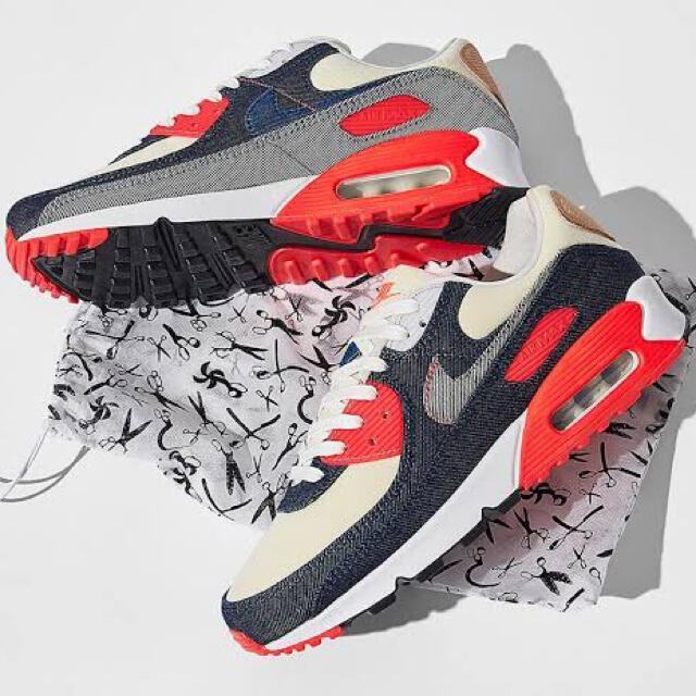 NIKE(ナイキ)のDENHAM×Nike AIR MAX 90 29cm メンズの靴/シューズ(スニーカー)の商品写真