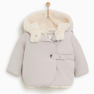 ザラキッズ(ZARA KIDS)のキッズアウター　ベビーアウター　ボアジャケット　ボアダウン(ジャケット/上着)