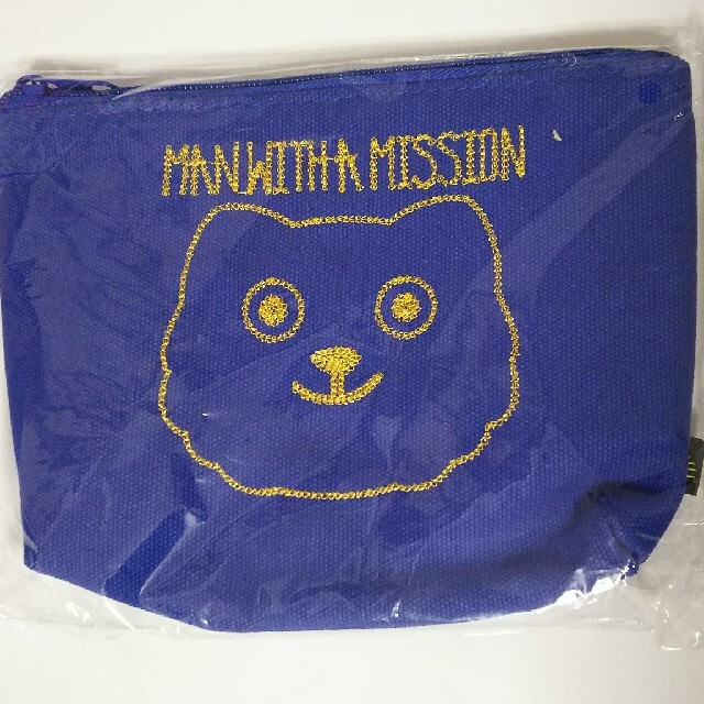 MAN WITH A MISSION(マンウィズアミッション)のMAN WITH A MISSION ODAYAKAポーチ ボイさんカラー エンタメ/ホビーのタレントグッズ(ミュージシャン)の商品写真