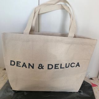 新品　未使用 DEAN&DELUCA ベージュ トート バッグ　Lサイズ(トートバッグ)