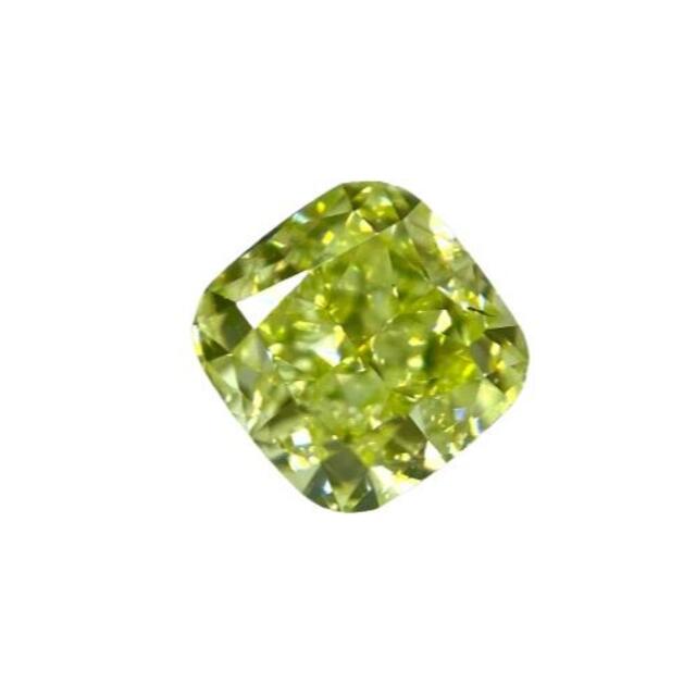 FANCY INTENSE GREENISH YELLOW 0.504ct X